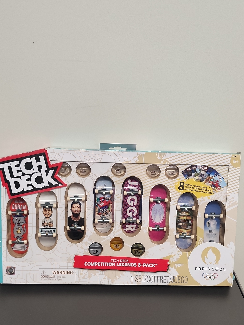 Competition Legends 8-Pack Fingerboards - Multi Color